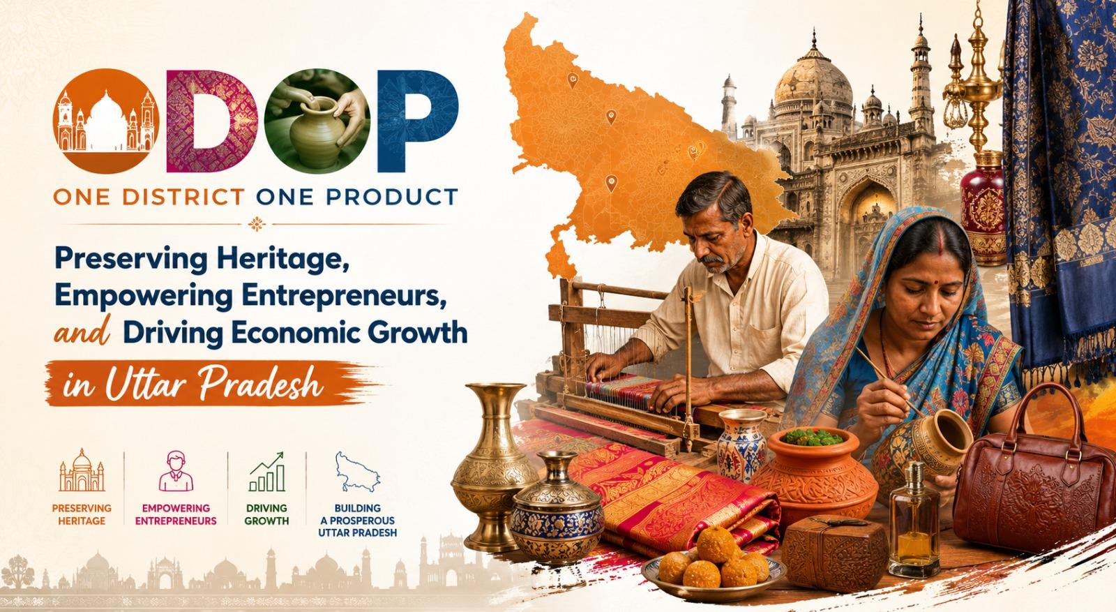 One District One Product (ODOP): Preserving Heritage, Empowering Entrepreneurs, and Driving Economic Growth in Uttar Pradesh